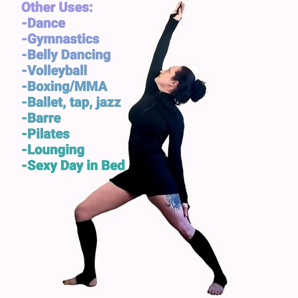 No Toe, No Heel Bamboo Yoga Sock / Pilates